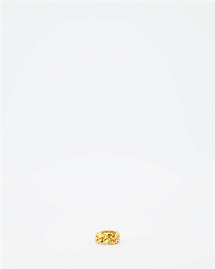 Fendi, Gold Chain Ring, Men's Luxury Ring, Designer Jewelry, High-End Accessories