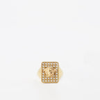 Versace, Bague Medusa, Women's luxury ring, Crystal ring, High-end jewellery