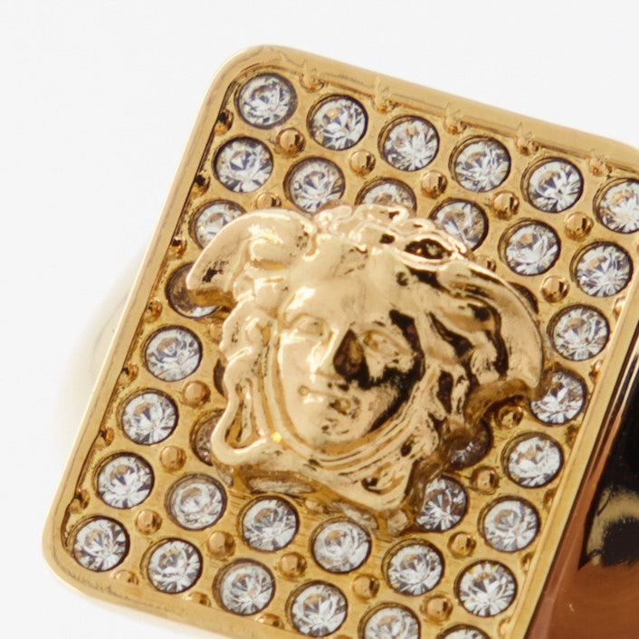 Versace, Bague Medusa, Women's luxury ring, Crystal ring, High-end jewellery