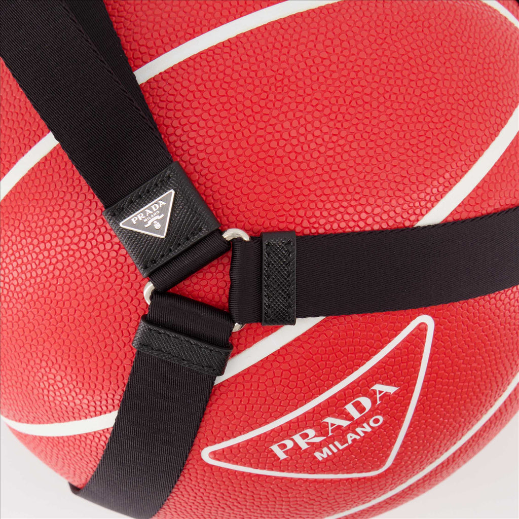 Basketball, Red Sneakers, Sports Equipment, Performance Basketball Shoes, High-Quality Basketball