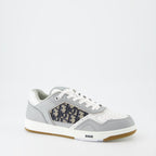 Dior, B27 sneakers, gray shoes, luxury sneakers, men's footwear