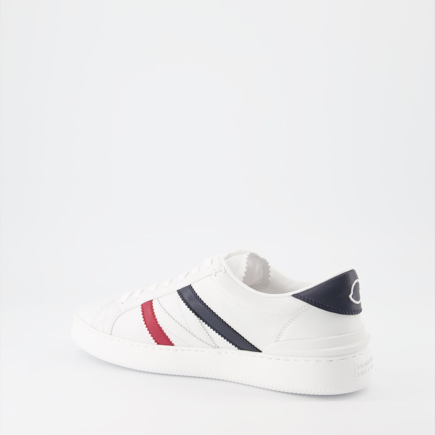 Moncler sneakers, white leather sneakers, luxury men's footwear, designer sneakers, men's casual fashion