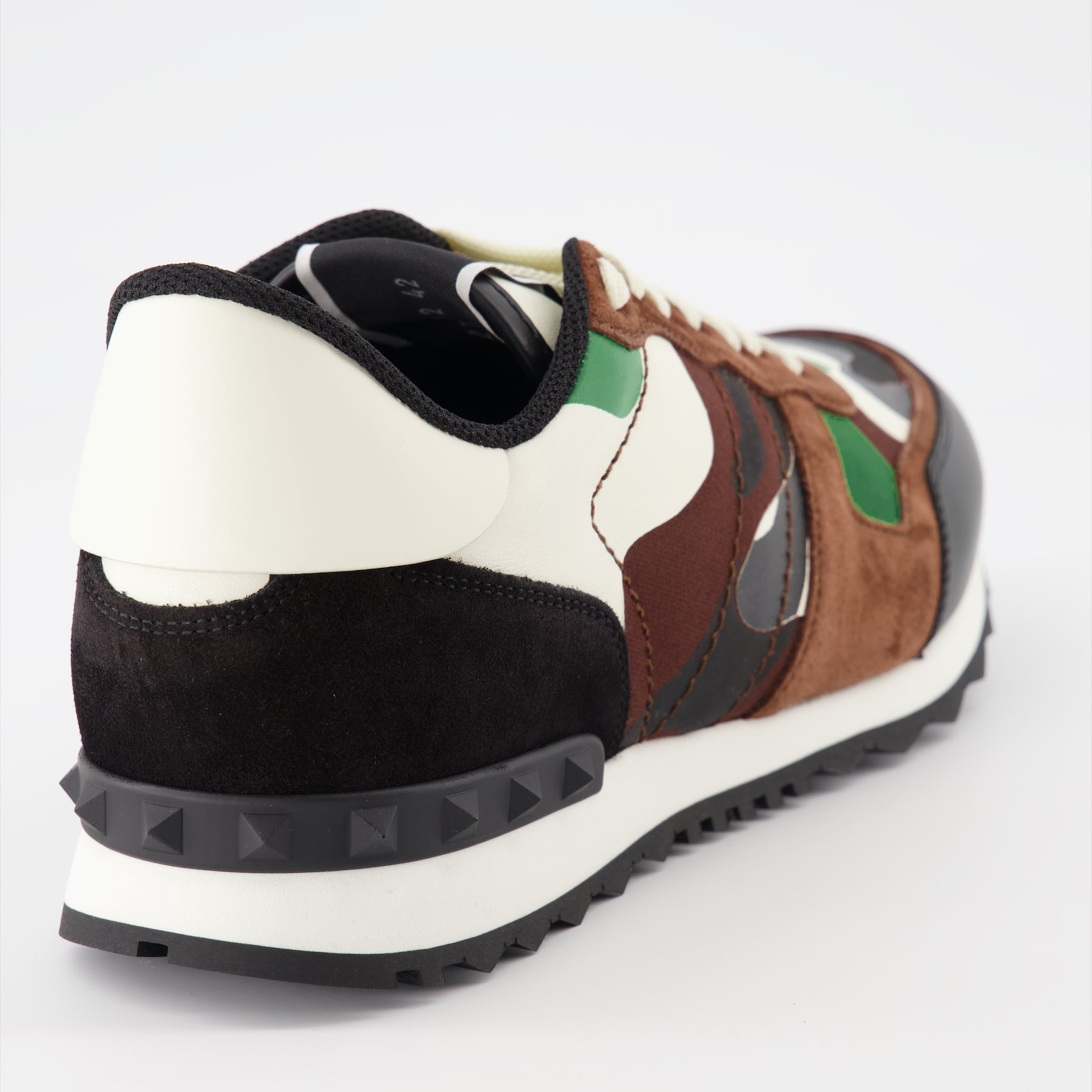 Valentino Garavani, Camouflage sneakers, luxury men's shoes, designer footwear, Rockrunner