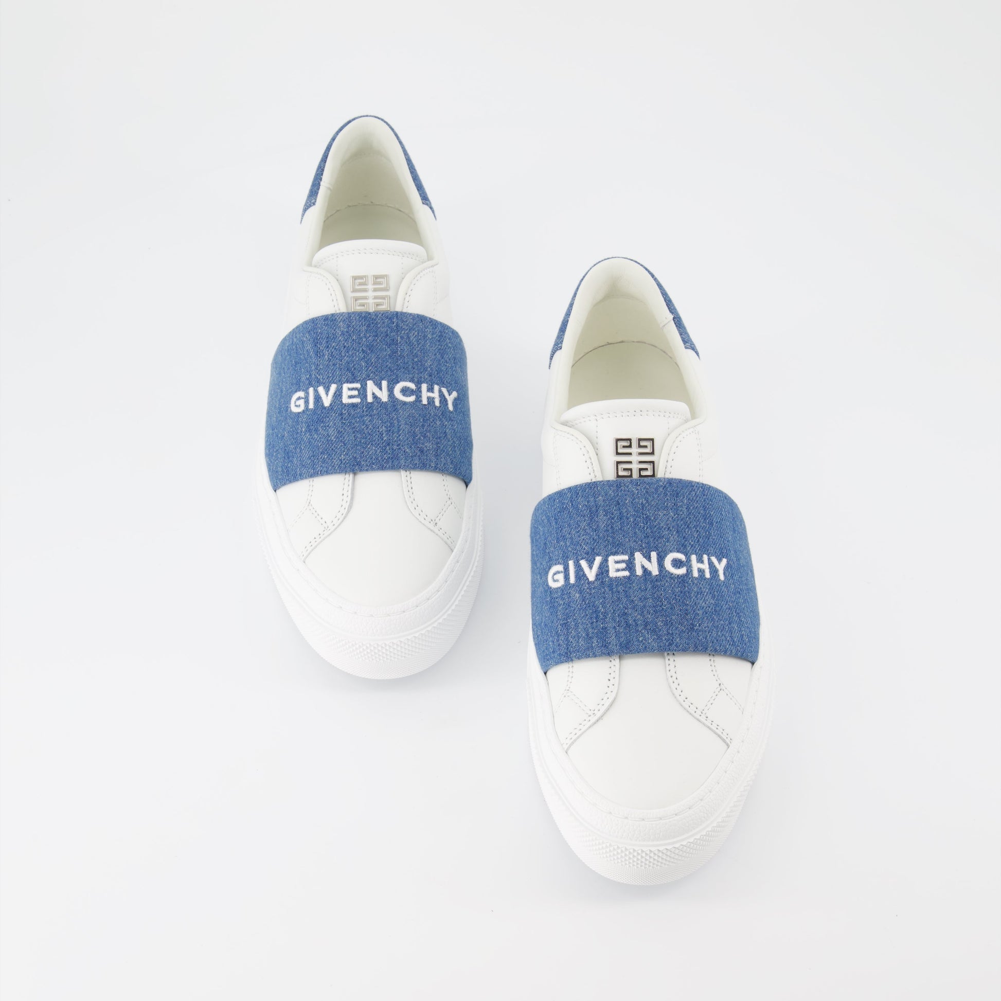 Givenchy sneakers, Women's luxury sneakers, City Sport, Denim strap sneakers, High-end footwear