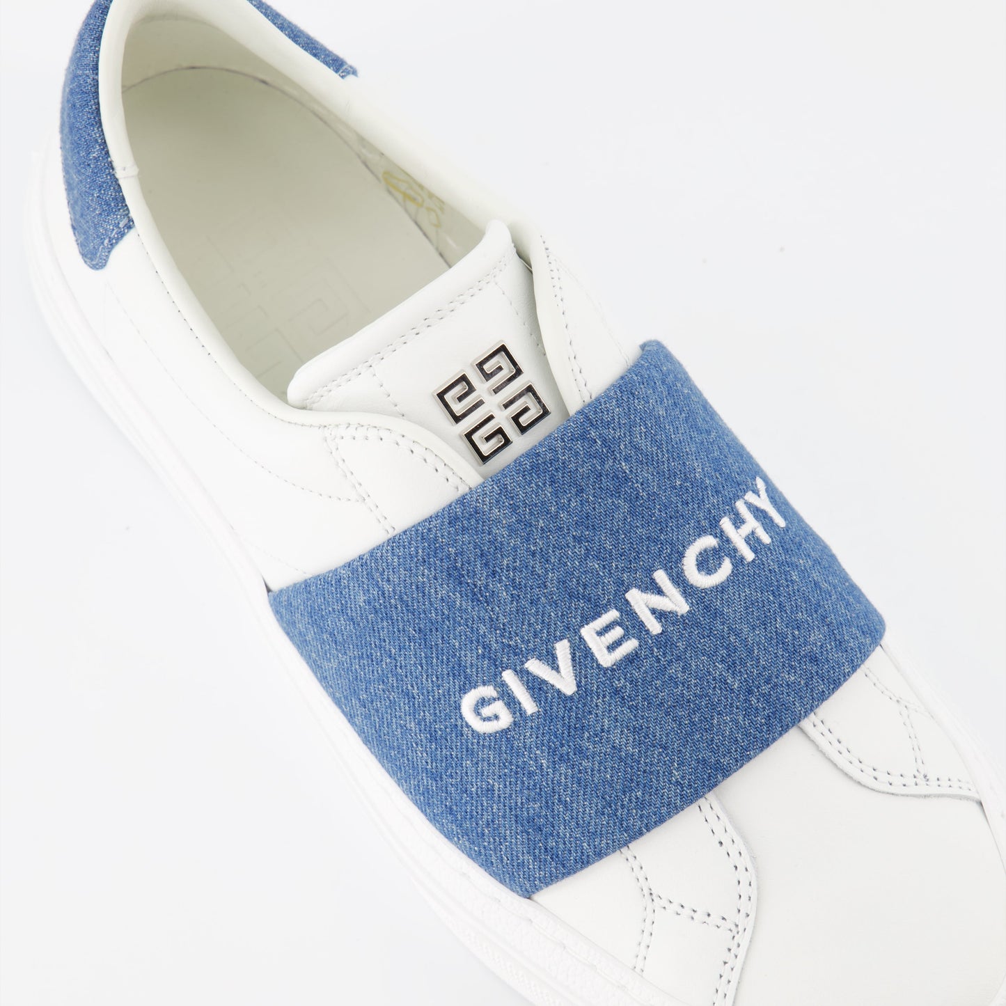 Givenchy sneakers, Women's luxury sneakers, City Sport, Denim strap sneakers, High-end footwear