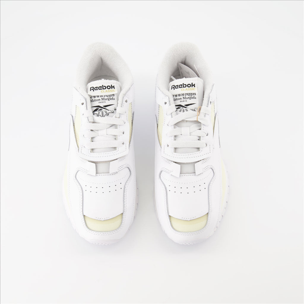 Reebok x Maison Margiela, women's sneakers, luxury, elegant, iconic design