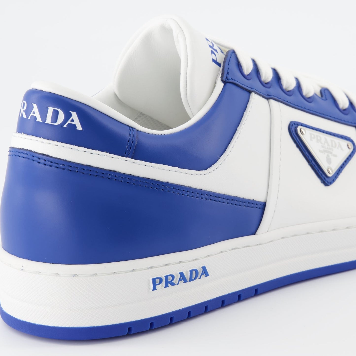 Prada, luxury sneakers, blue-white sneakers, men's fashion, high-end footwear