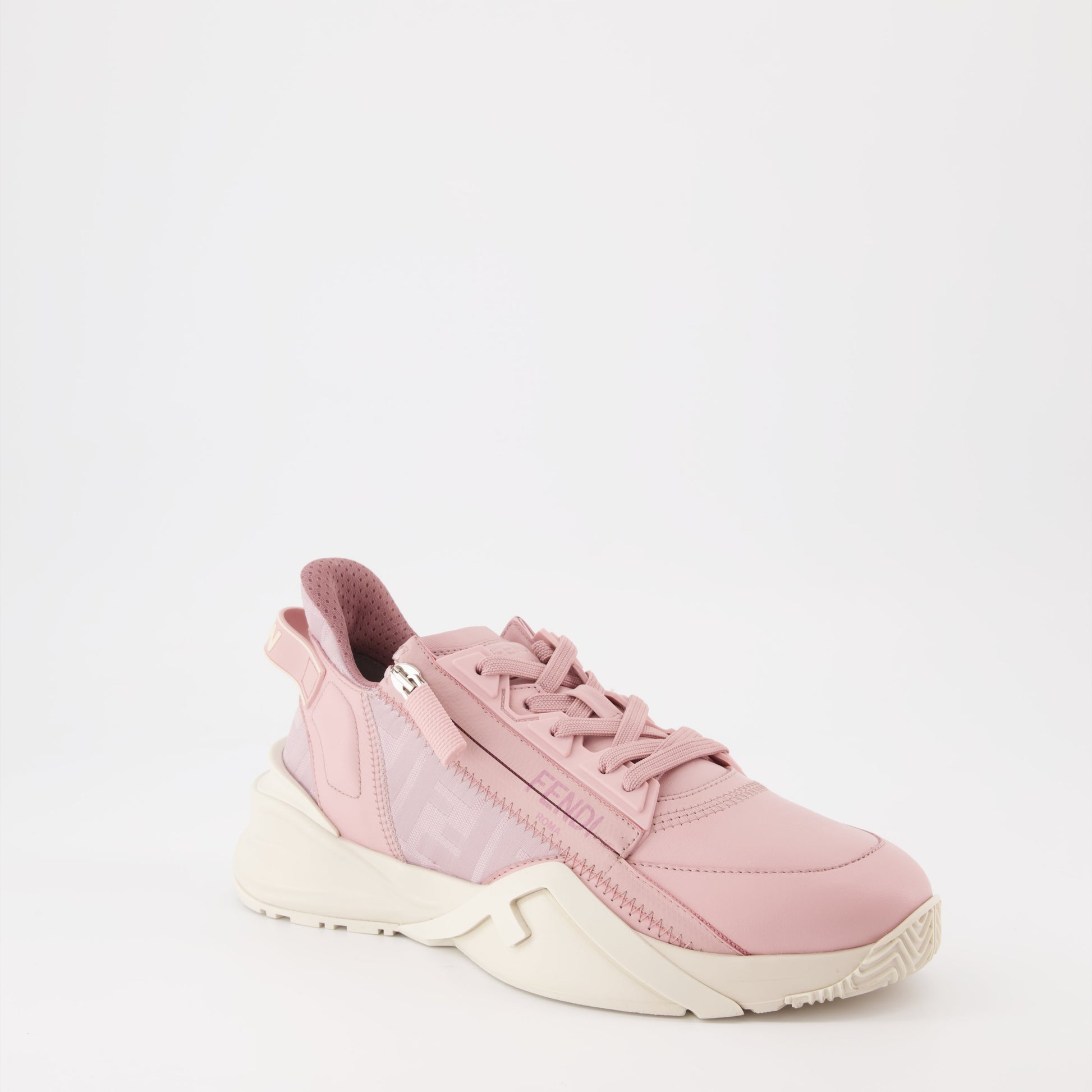 Fendi Flow Rose Sneakers, Luxury Women's Sneakers, Fendi Footwear, Designer Sneakers, High-End Women's Shoes