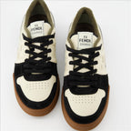 Bilde av Fendi Match svart-beige sneakers av Fendi for menn - Sesong Høst-Vinter 2024 - Toppvisning par