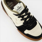 Bilde av Fendi Match svart-beige sneakers av Fendi for menn - Sesong Høst-Vinter 2024 - Toppdetaljvisning