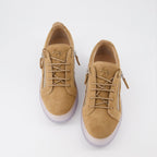 Giuseppe Zanotti sneakers, luxury men's shoes, suede sneakers, designer footwear, high-end men's fashion