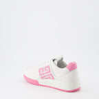 Givenchy, Women's Sneakers, Luxury Footwear, White & Pink Sneakers, Designer Shoes