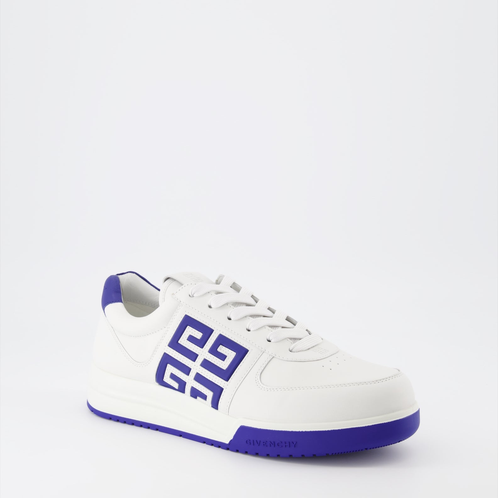 Givenchy sneakers, luxury men's footwear, blue and white sneakers, high-end sneakers, men's designer shoes