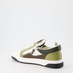 Giuseppe Zanotti, GZ94 sneakers, Khaki sneakers, Luxury men's footwear, Designer sneakers