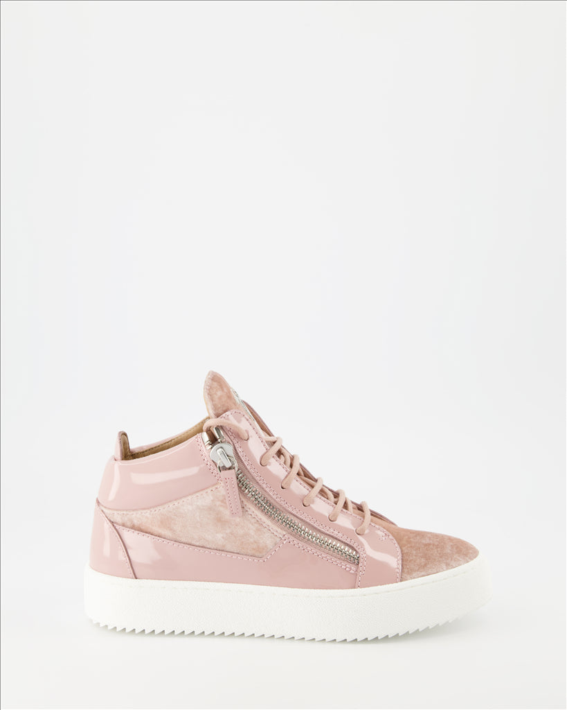 Giuseppe Zanotti, Kriss Sneakers, Rose Sneakers, Women's Luxury Shoes, Designer Footwear