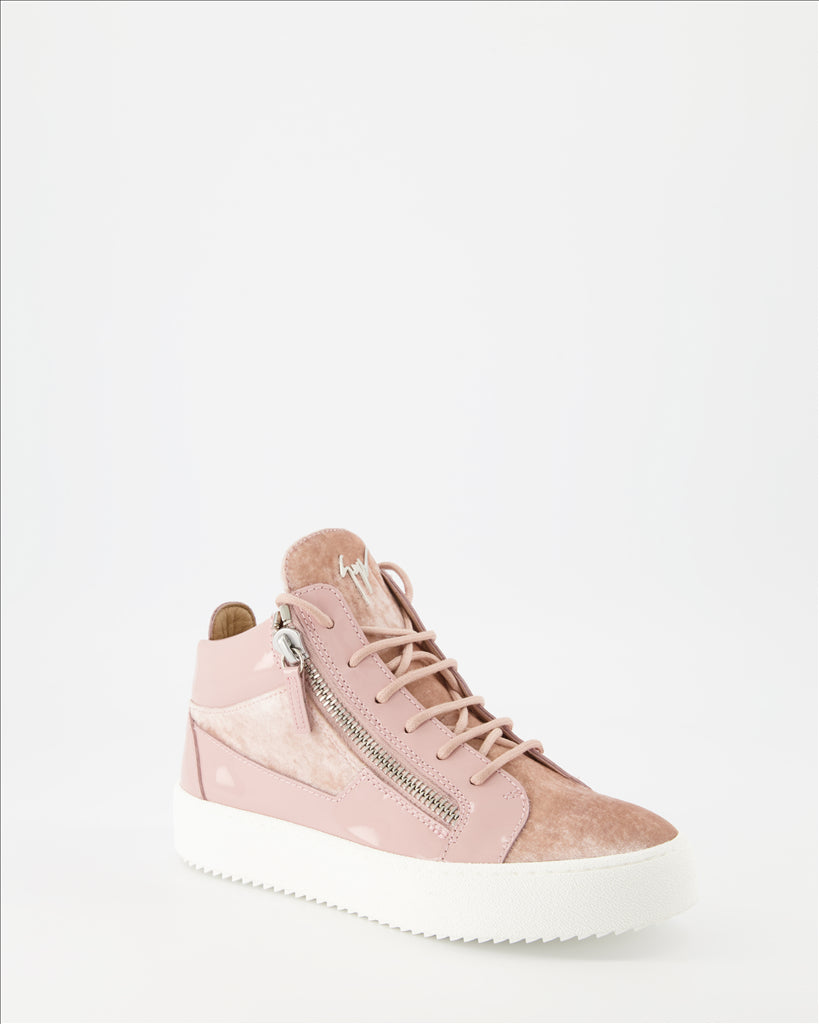 Giuseppe Zanotti, Kriss Sneakers, Rose Sneakers, Women's Luxury Shoes, Designer Footwear