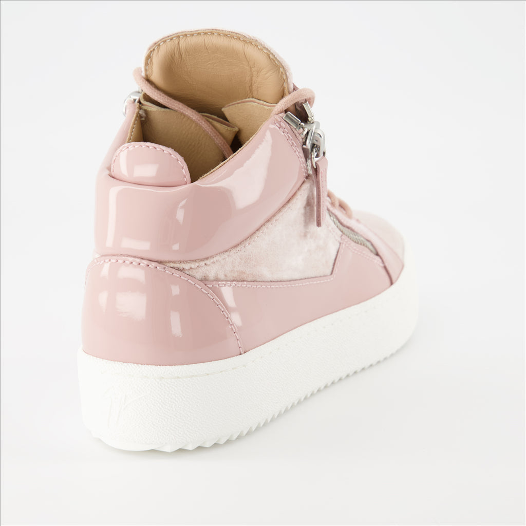 Giuseppe Zanotti, Kriss Sneakers, Rose Sneakers, Women's Luxury Shoes, Designer Footwear