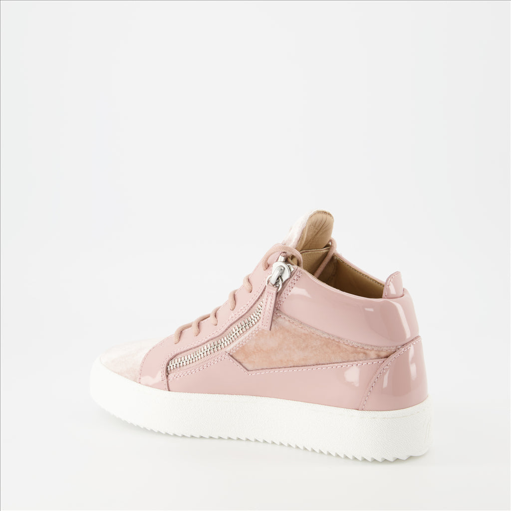 Giuseppe Zanotti, Kriss Sneakers, Rose Sneakers, Women's Luxury Shoes, Designer Footwear