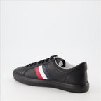 - New Monaco Black Sneakers
- Moncler Men's Shoes
- Chic Urban Style
- Luxury Sneakers
- Elegant Comfort