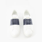 Valentino Garavani sneakers, blue-white sneakers, luxury leather sneakers, designer men's footwear, high-end sneakers