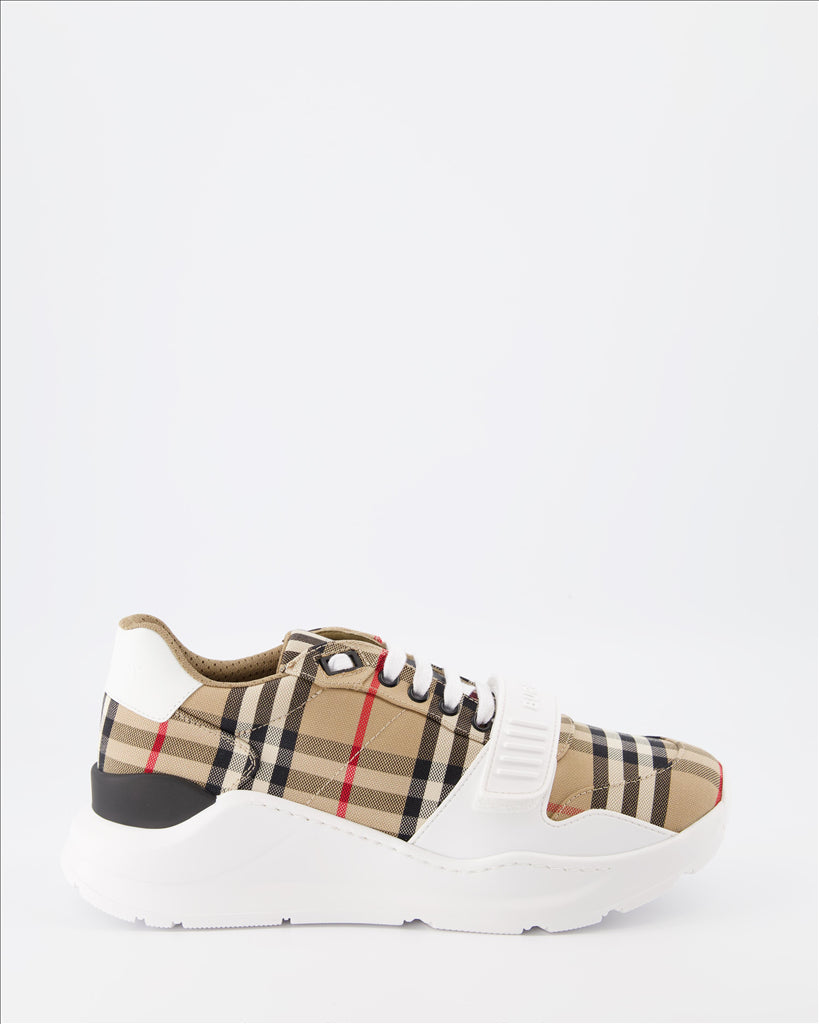 Burberry sneakers, Ramsey Beige Sneakers, men’s luxury shoes, designer sneakers, high-end sneakers