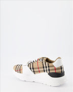 Burberry sneakers, Ramsey Beige Sneakers, men’s luxury shoes, designer sneakers, high-end sneakers