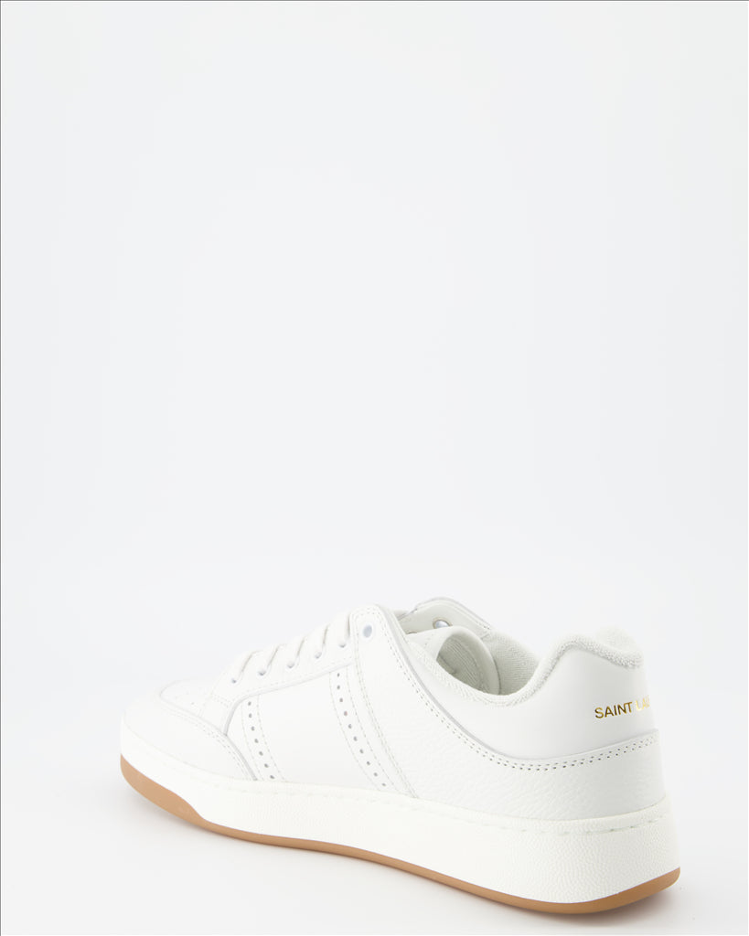 Saint Laurent, Baskets SL61, luxury sneakers, men's white sneakers, designer footwear