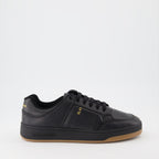 Saint Laurent sneakers, black SL61, luxury footwear, men's designer shoes, elegant men's sneakers