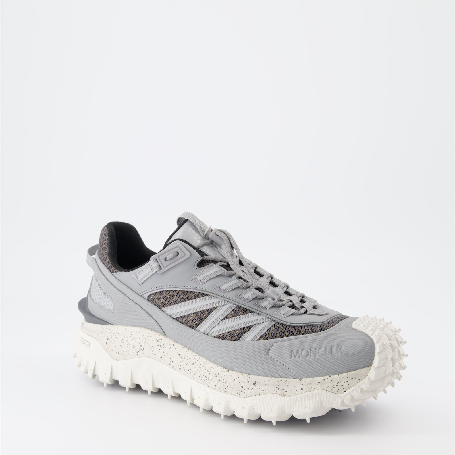 Moncler, Trailgrip Sneakers, Men's Grey Sneakers, Luxury Footwear, High-end Sneakers