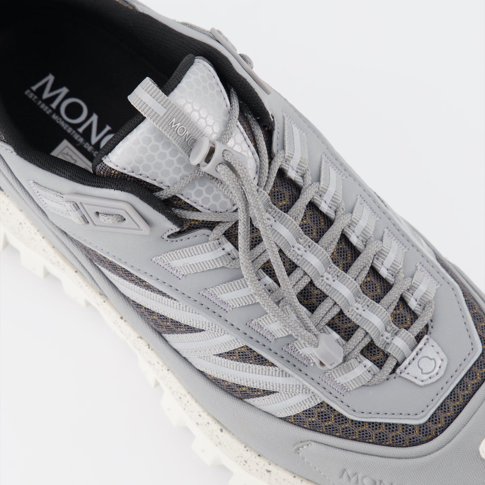 Moncler, Trailgrip Sneakers, Men's Grey Sneakers, Luxury Footwear, High-end Sneakers