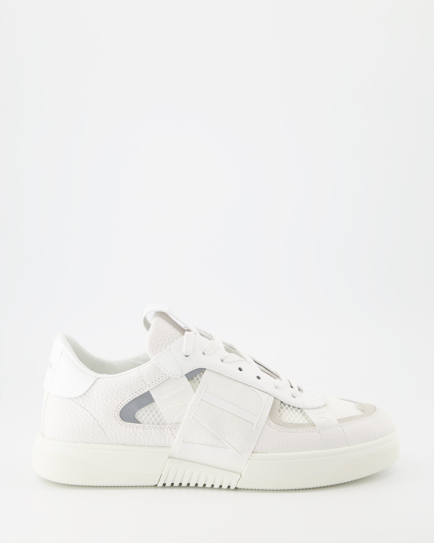 Valentino Garavani, luxury sneakers, white mesh, women's shoes, high-end fashion