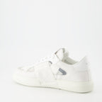 Valentino Garavani, luxury sneakers, white mesh, women's shoes, high-end fashion
