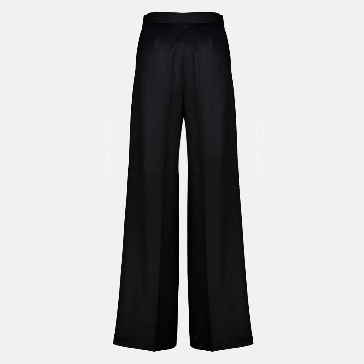Pantalones Negros de Pierna Ancha