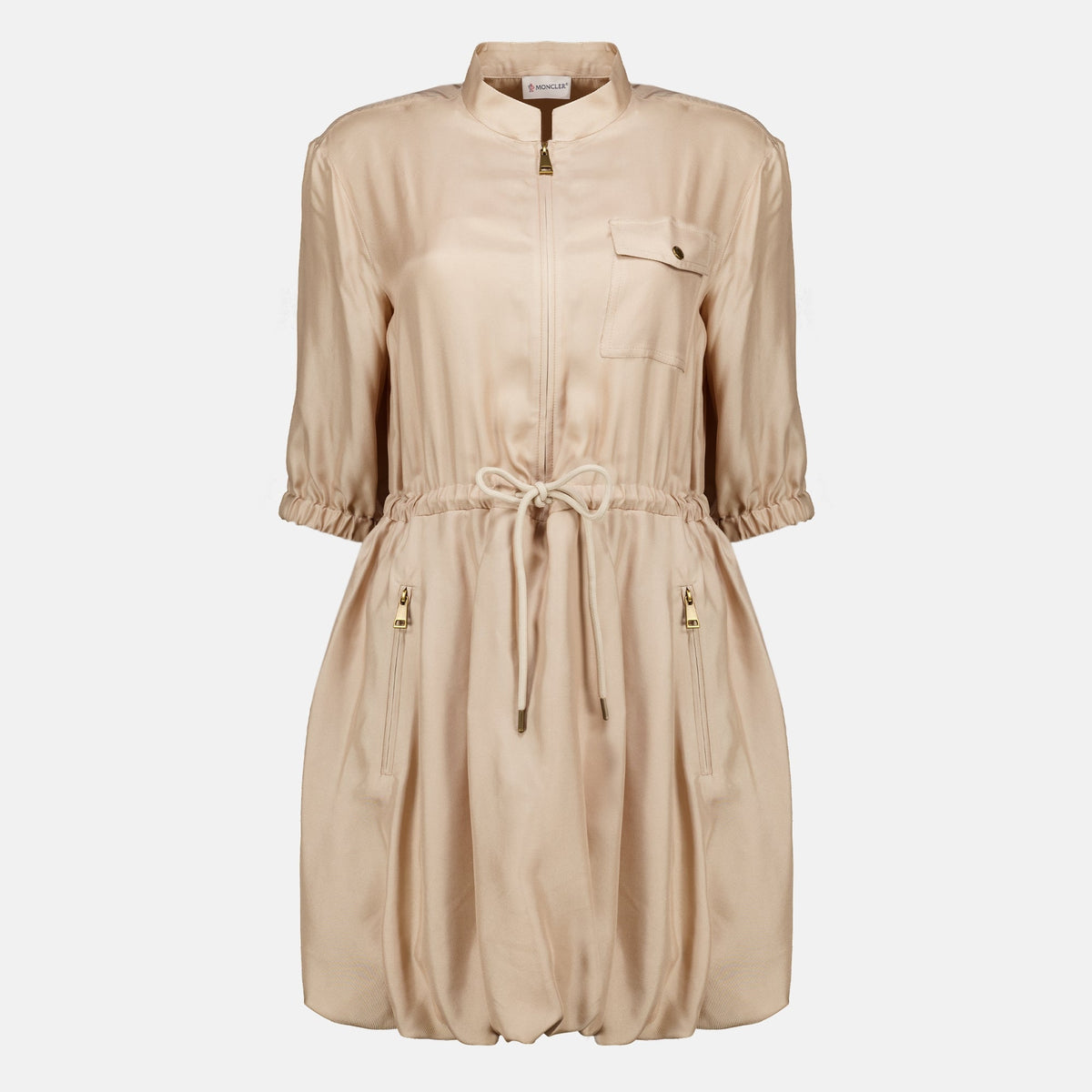 Hemdblusenkleid aus Seidentwill