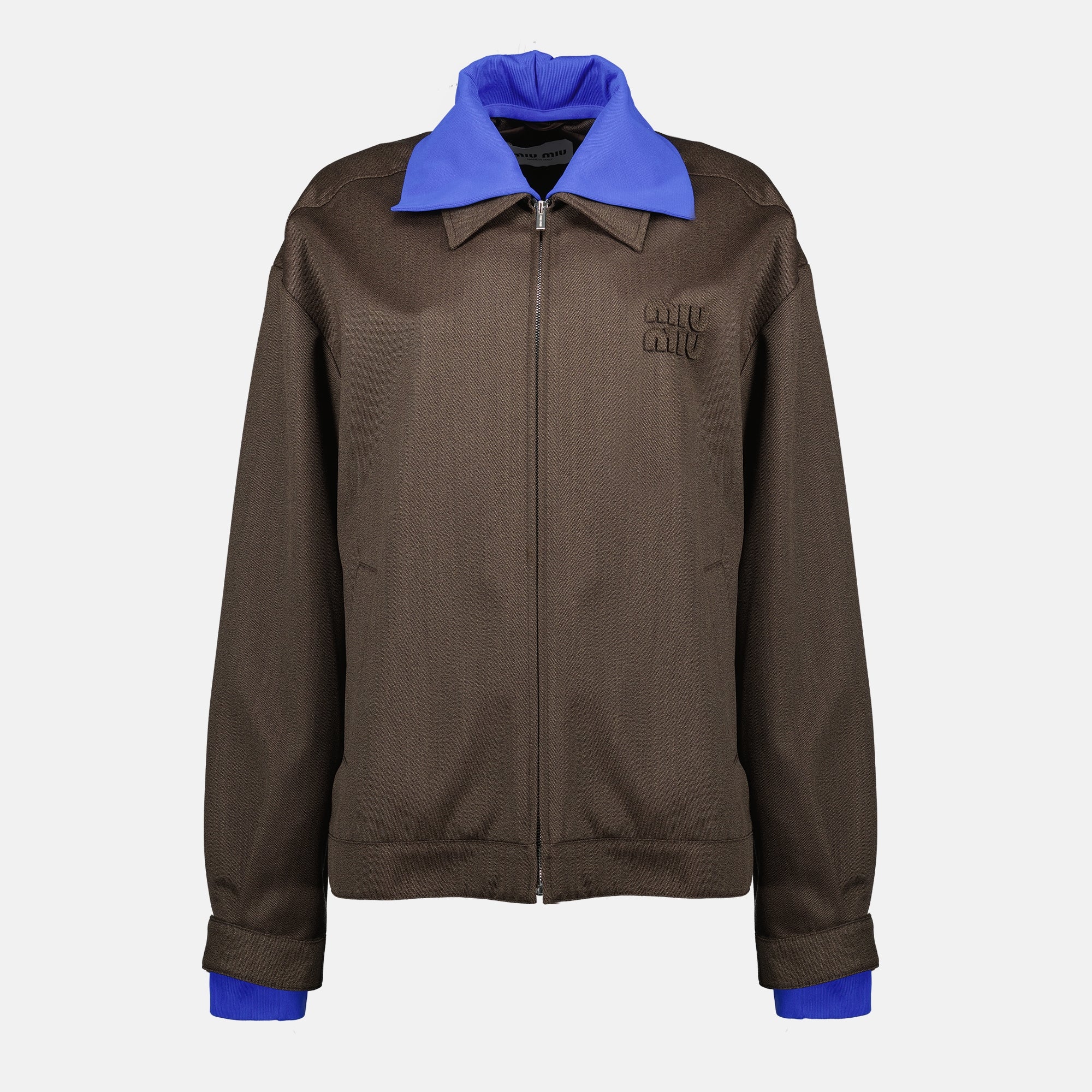 Brown Wool Blouson