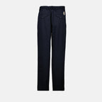 Imagen de Pantalones de Algodón Azul de Moncler para Hombre - Temporada Primavera-Verano 2025 - Vista Detalle 2