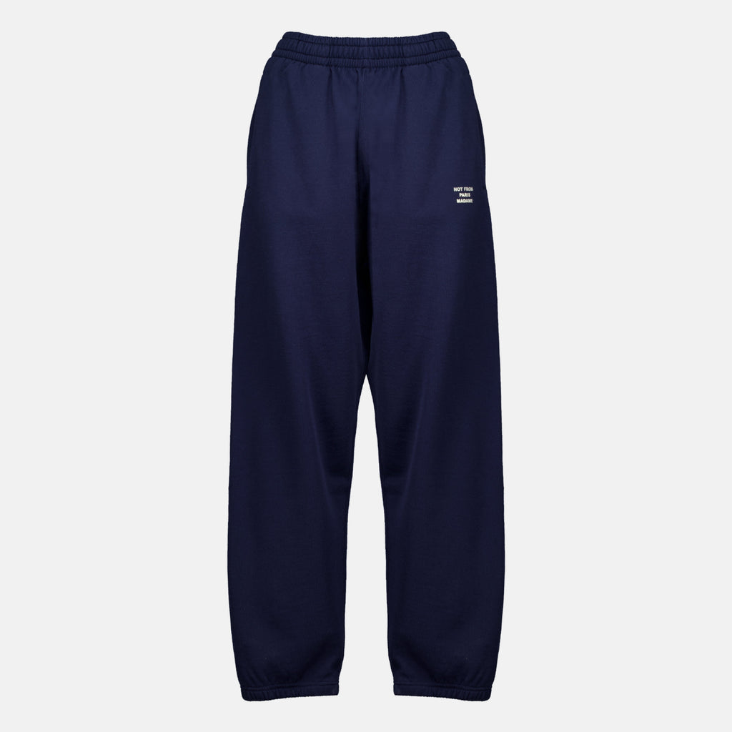 Slogan Cotton Joggers
