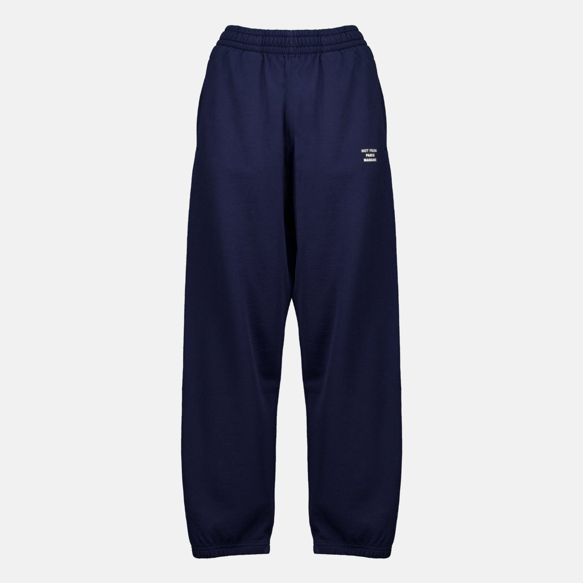 Pantalón jogger de algodón Slogan