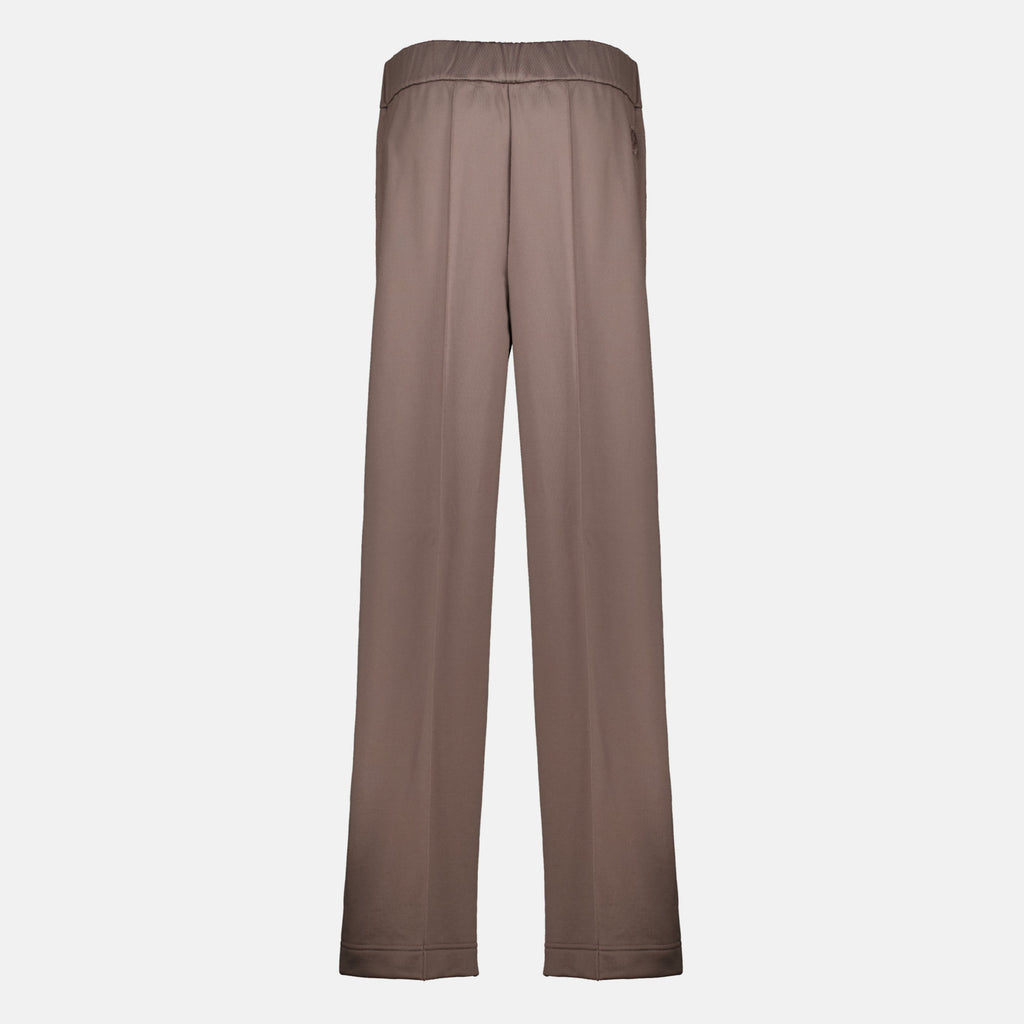 Beige Jogginghose aus Fleece
