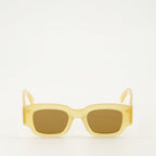 AMI de Coeur sunglasses, Beige sunglasses, AMI Paris Autumn-Winter 2024, Designer sunglasses, Luxury accessories