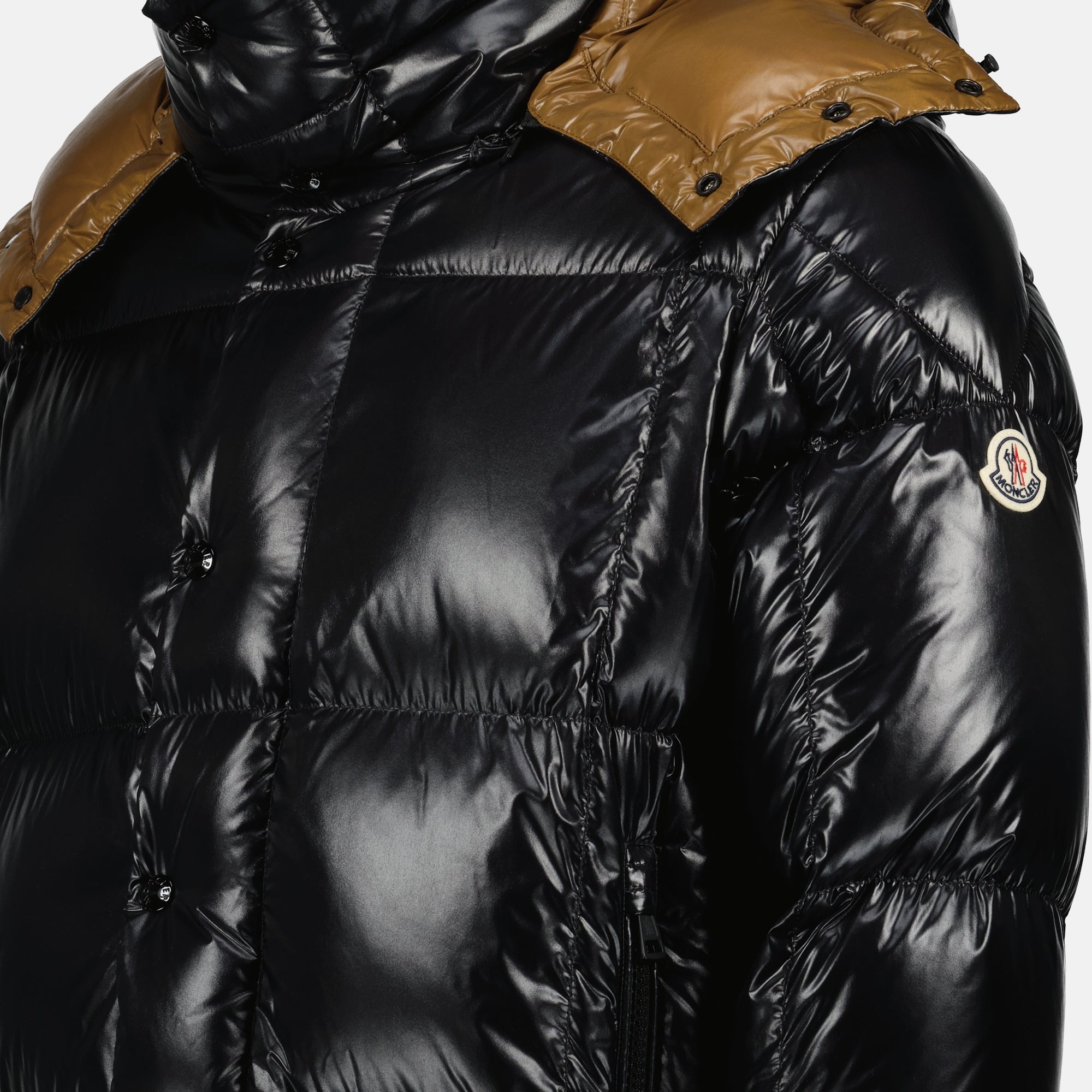 Moncler jacket, nylon down jacket, autumn winter fashion, men's outerwear, stylish jackets