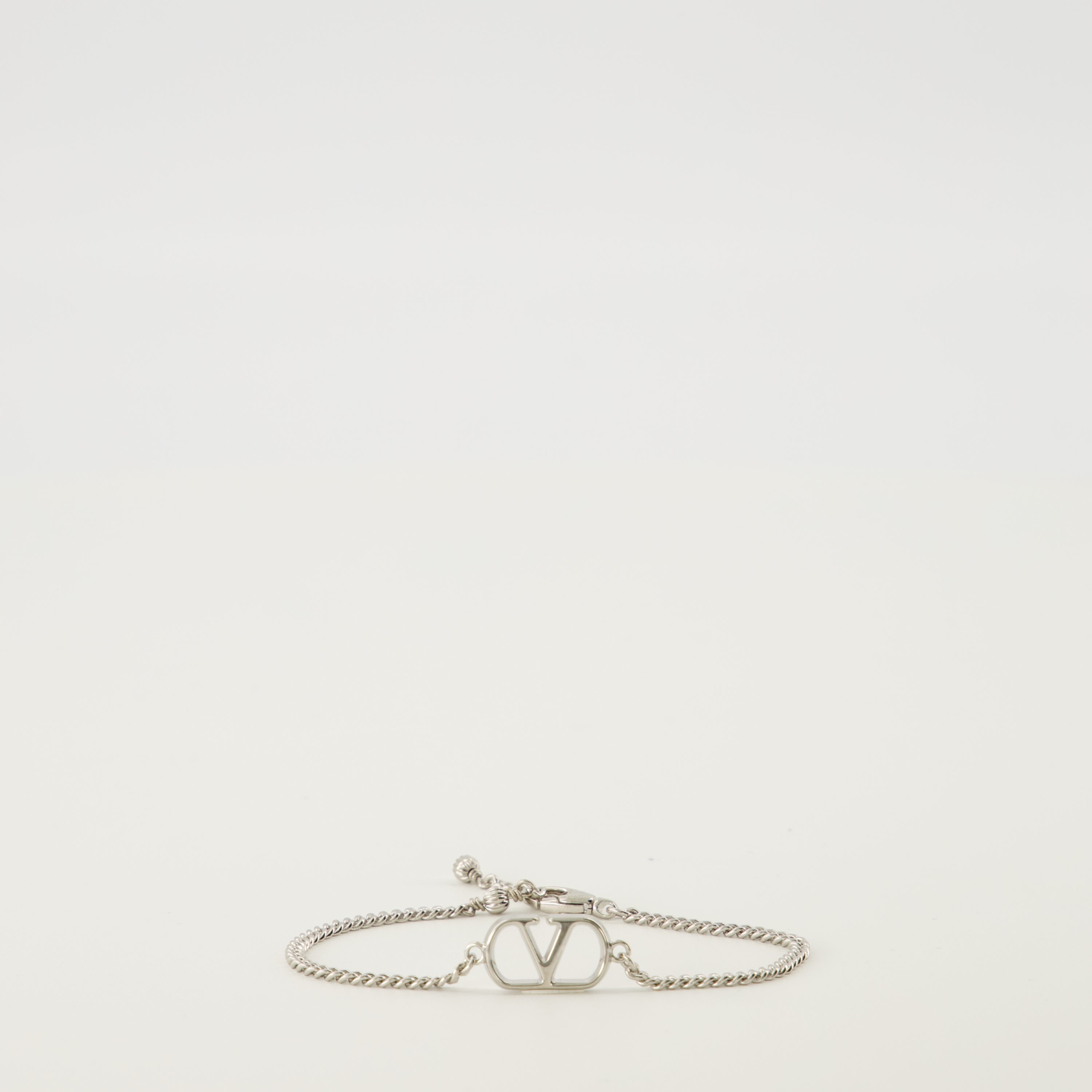 Image of Vlogo Bracelet by Valentino Garavani for Men - Season Spring-Summer 2026 - Front View