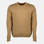 Image of Brown Wool Sweater by Fendi for Men - Season Autumn-Winter 2025 - Front View