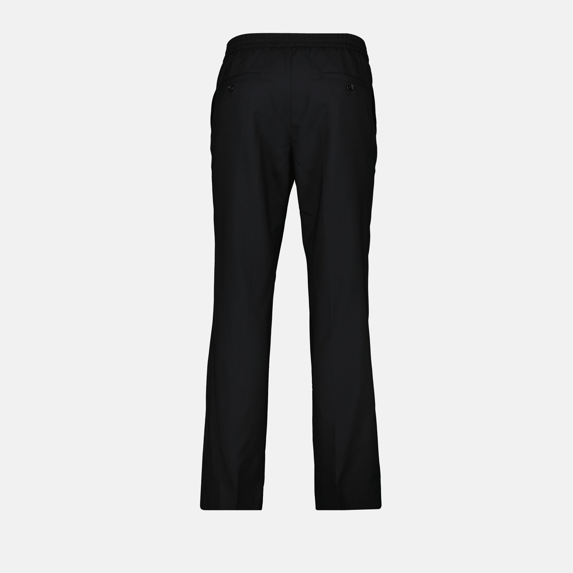 Calças de Lã Negras