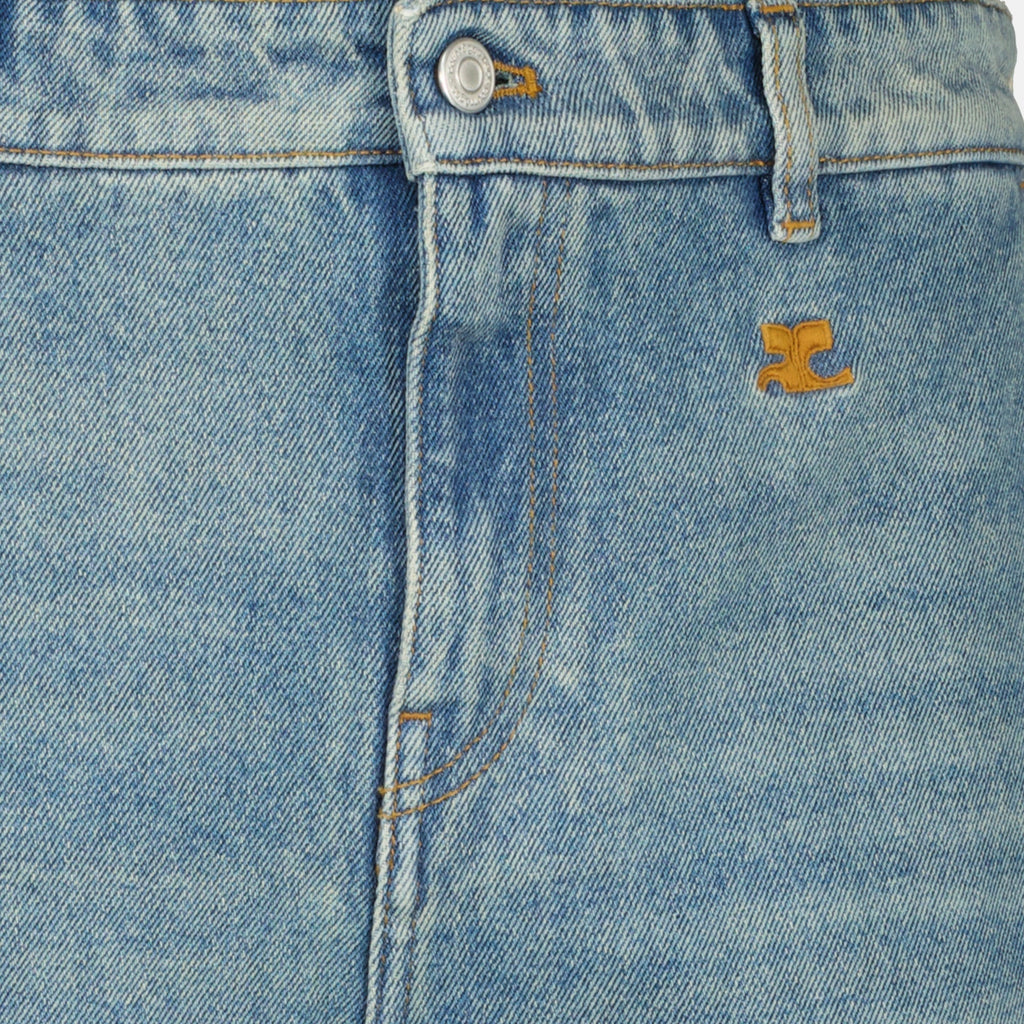 Image of Hammer Baggy Denim Pants by Courrèges for Men - Season Spring-Summer 2026 - Detail View 2
