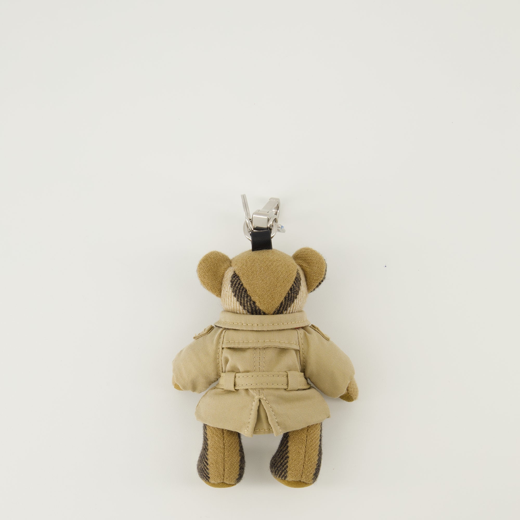 Image of Thomas Bear Beige Keychain by Burberry for Women - Season Spring-Summer 2026 - Back View