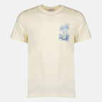 Beige Print T-Shirt