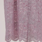 Immagine di un vestito rosa in pizzo argentato di Rabanne per donne - Stagione Primavera-Estate 2025 - Vista di dettaglio 8