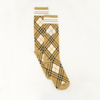 Burberry socks, check socks, stretch cotton, unisex accessories, Equestrian Knight Design