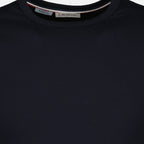 メンズのモンクレール製ネイビーボーダーTシャツの画像 - シーズン春夏2026 - 詳細ビュー1